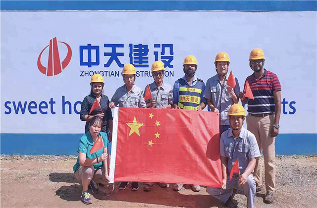 排除萬難！中天斯里蘭卡富麗凱廠房項(xiàng)目提前交付