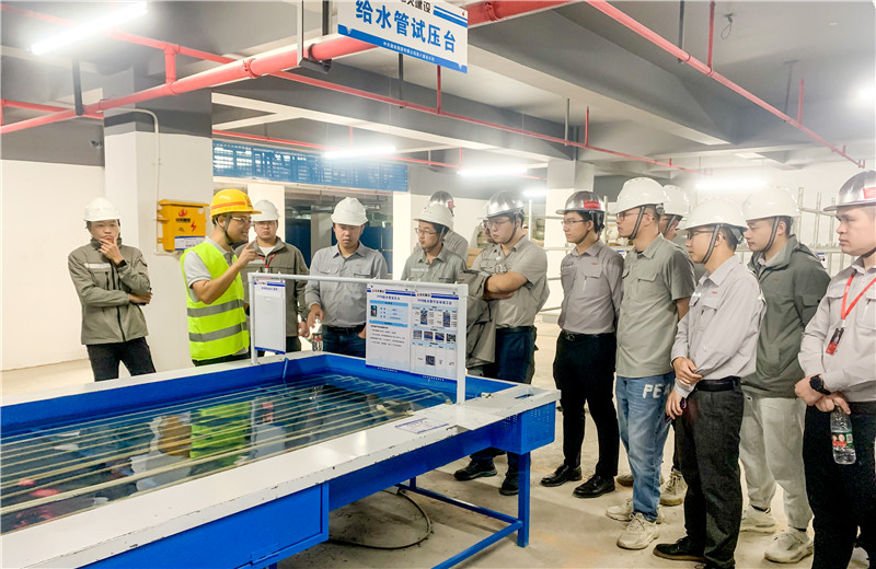 11月5日，2022年萬(wàn)科集團(tuán)工程系統(tǒng)“谷雨行動(dòng)”第二期現(xiàn)場(chǎng)交流會(huì)在中天八建南寧萬(wàn)科金域國(guó)際二期項(xiàng)目舉行。