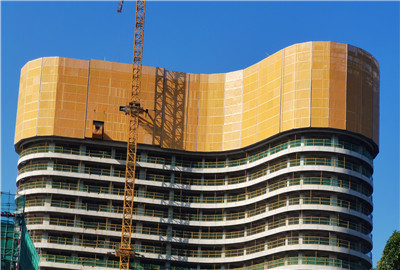 建筑液壓防護(hù)屏-蘇州龍之夢大酒店項目